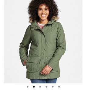 LL Bean Woman’s Warm Utility Jacket XL